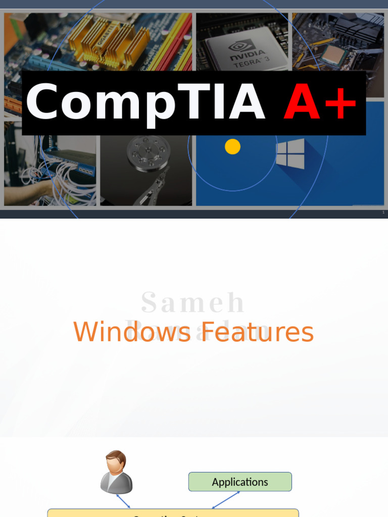 A Plus Windows Features PDF
