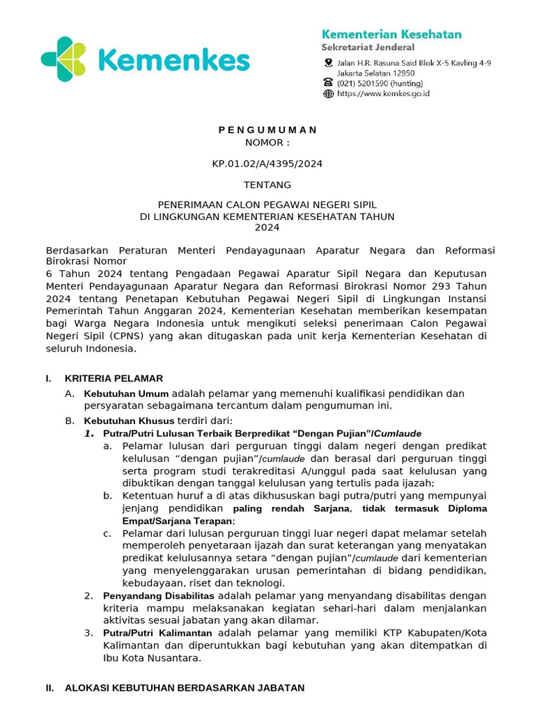 PENGUMUMAN_PENERIMAAN_CPNS_KEMENKES_2024 (1) PDF