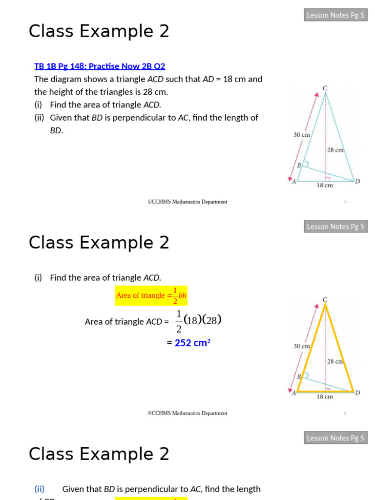 Class Example 2: TB 1B PG 148: Practise Now 2B Q2 | PDF