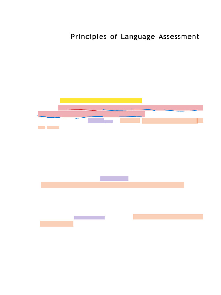 Eng161 handout 2 principles of language assessment pdf