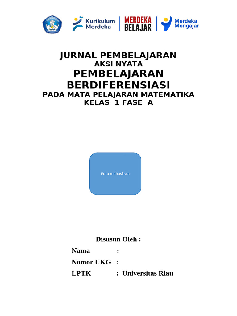 JURNAL PEMBELAJARAN MODUL 1 Revisi | PDF