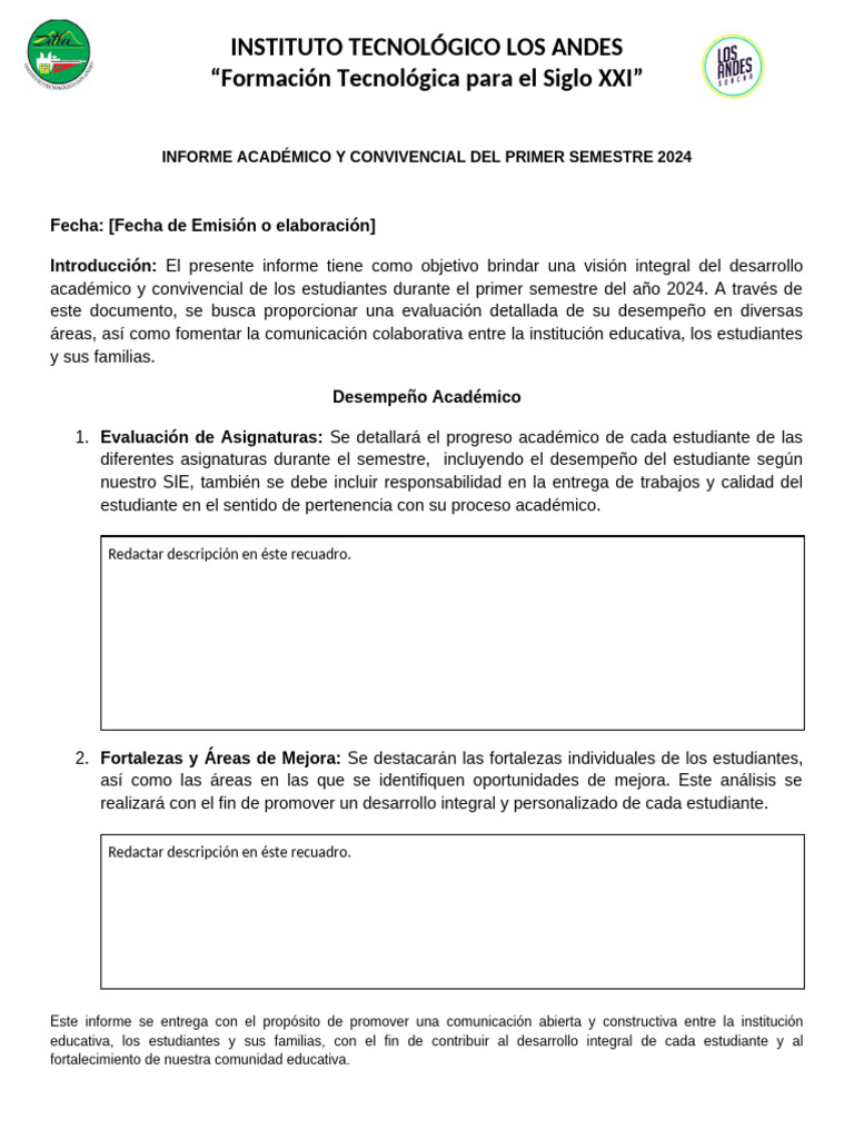 Formato ITLA | PDF