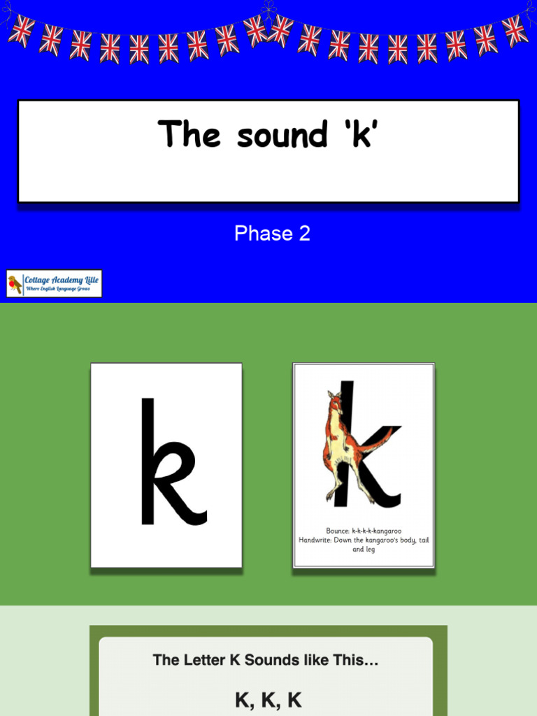 Phase 2, Set 1 The Sound 'k' | PDF