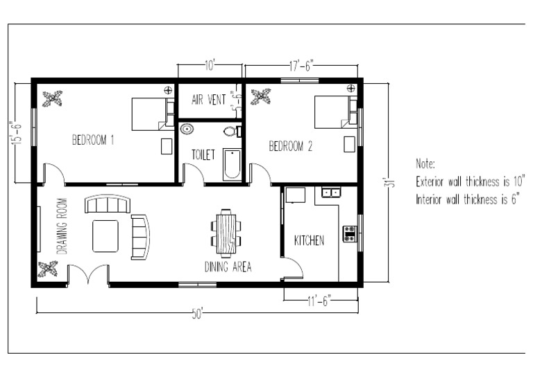 Floorplan Practice Layout2 | PDF