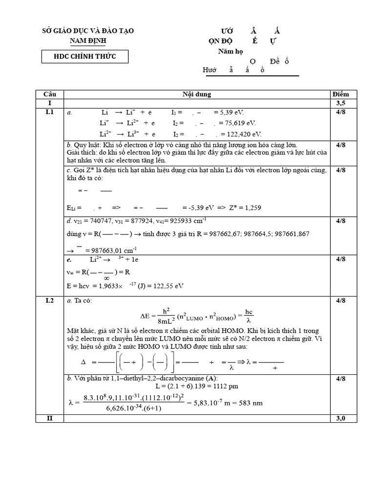 HDC de Thi Ngay 1 - CT | PDF