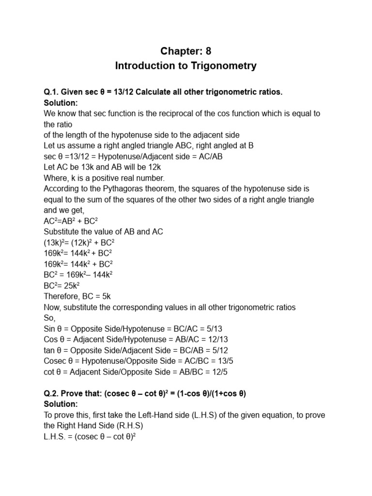 Cbse class 10 chapter 8 important 4 or 5 marks questions pdf