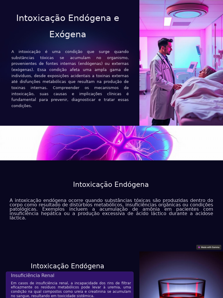 Intoxicacao Endogena e Exogena Final | PDF