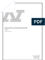 How to Write an Inspiring Creative Brief