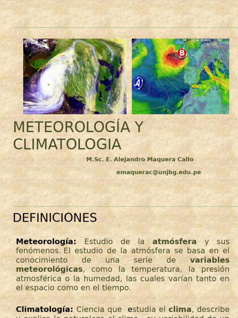 2.-¿Cuál Es La Diferencia Entre Meteorología Y Climatología? – LCKS