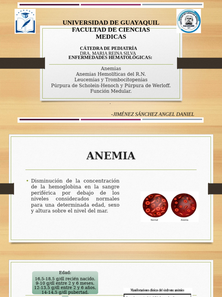 Enfermedades Hematológicas | PDF