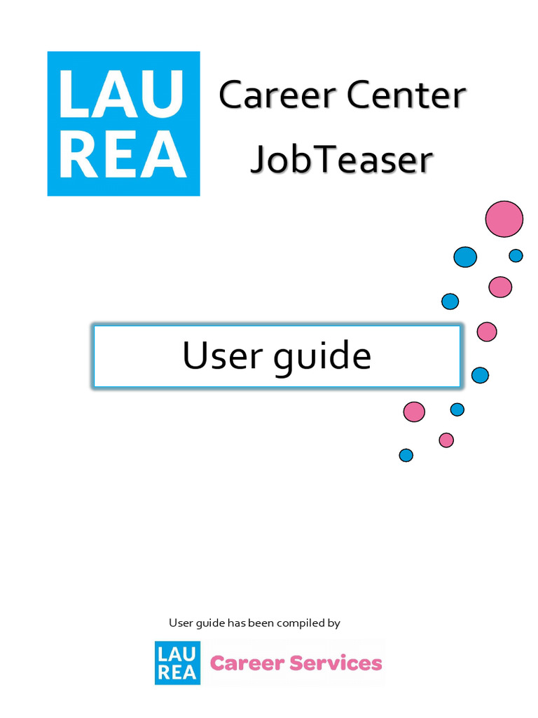 Jobteaser user guide pdf