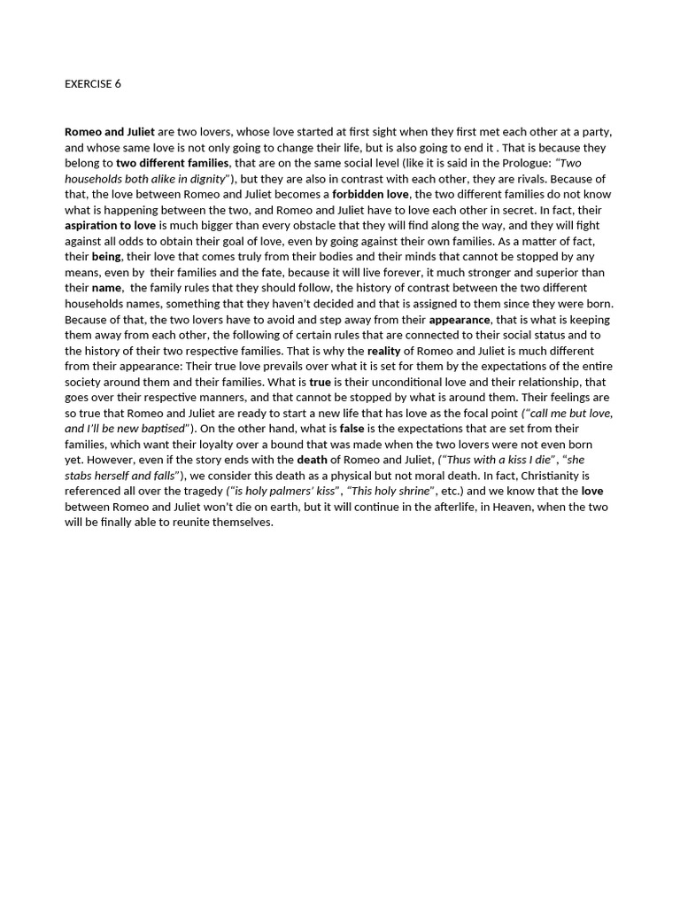 Exercise 6 | PDF