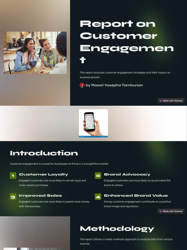 Report On Customer Engagement | PDF