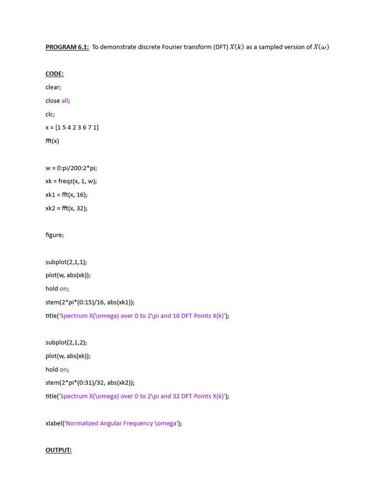 Program 6 | PDF