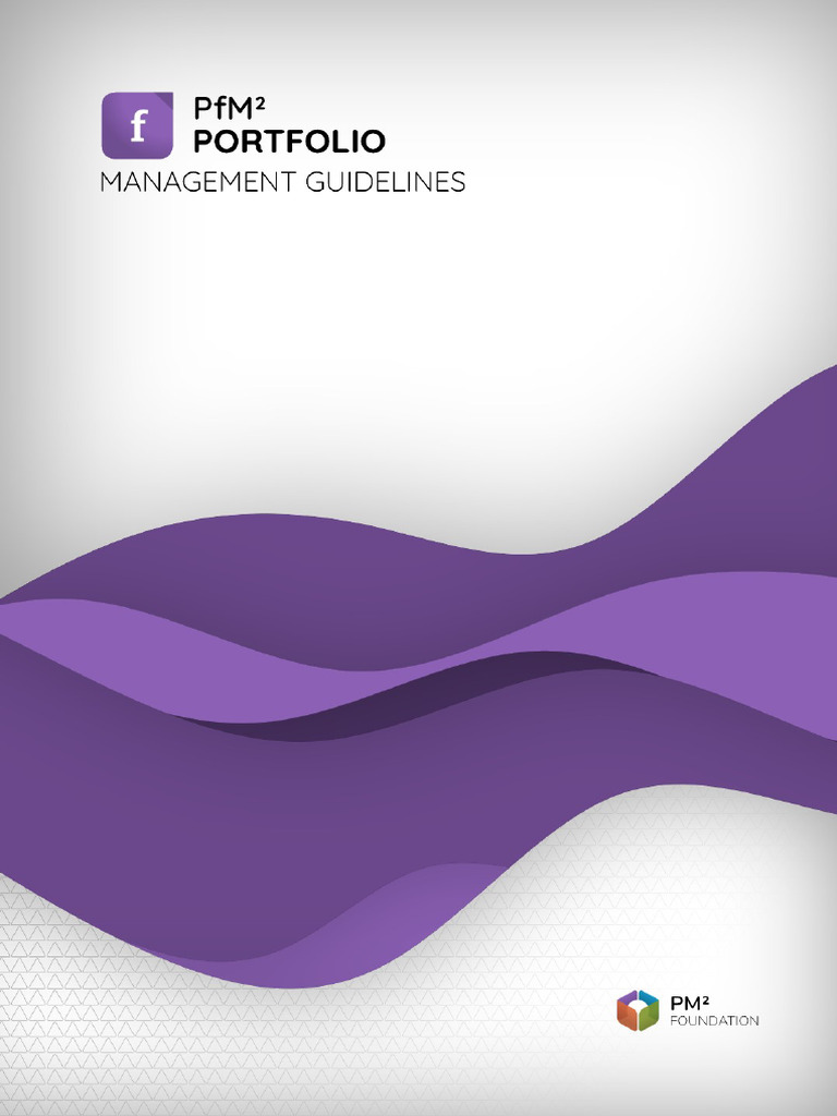 PfM2-PortfolioMethodology Guidelines v1 9 3 | PDF