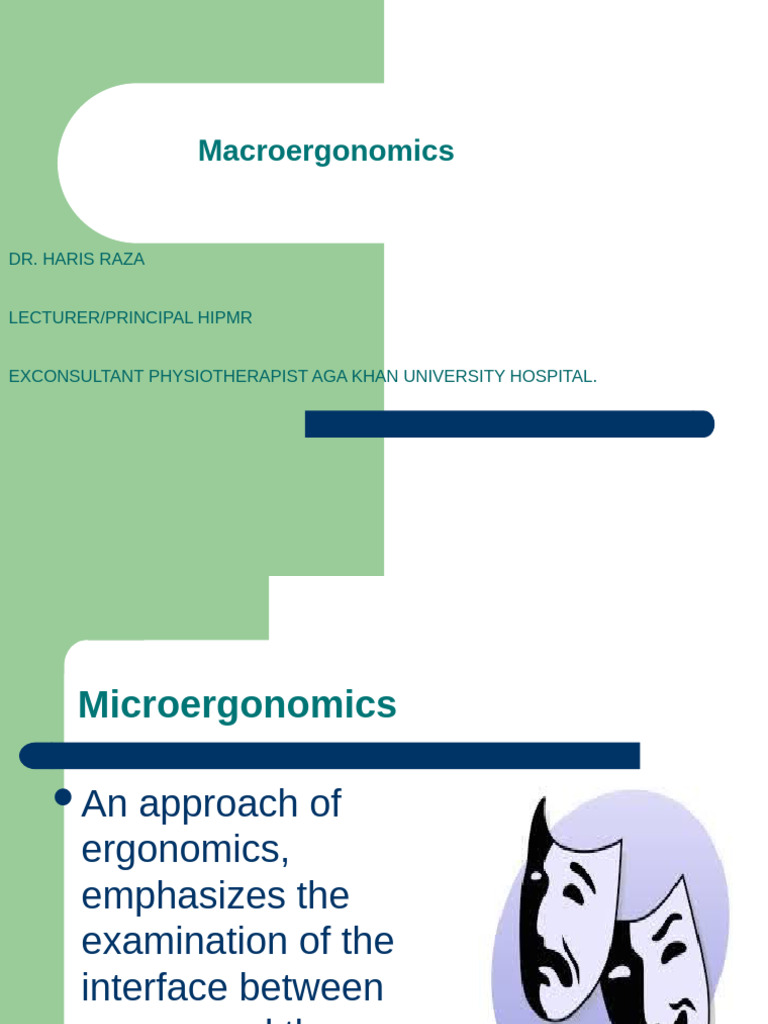 Macro Ergonomics | PDF