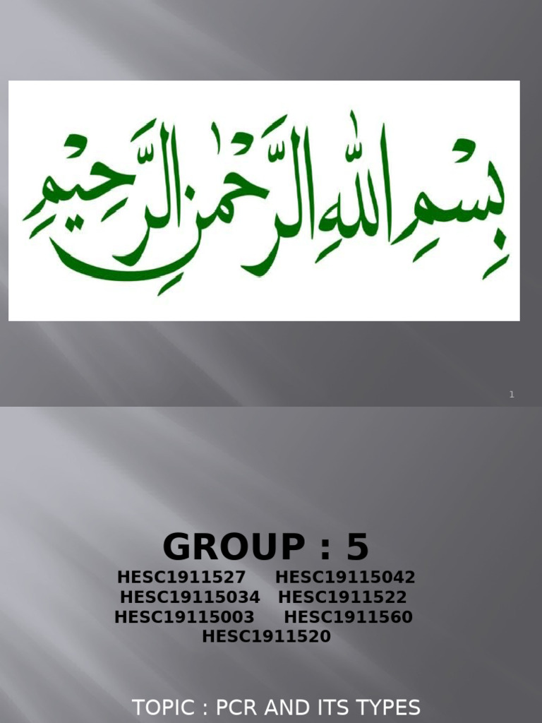 Molecular Presentation Pdf