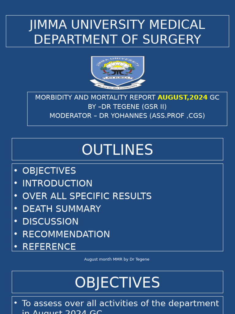August MMR GS | PDF | Surgery | Medical Specialties