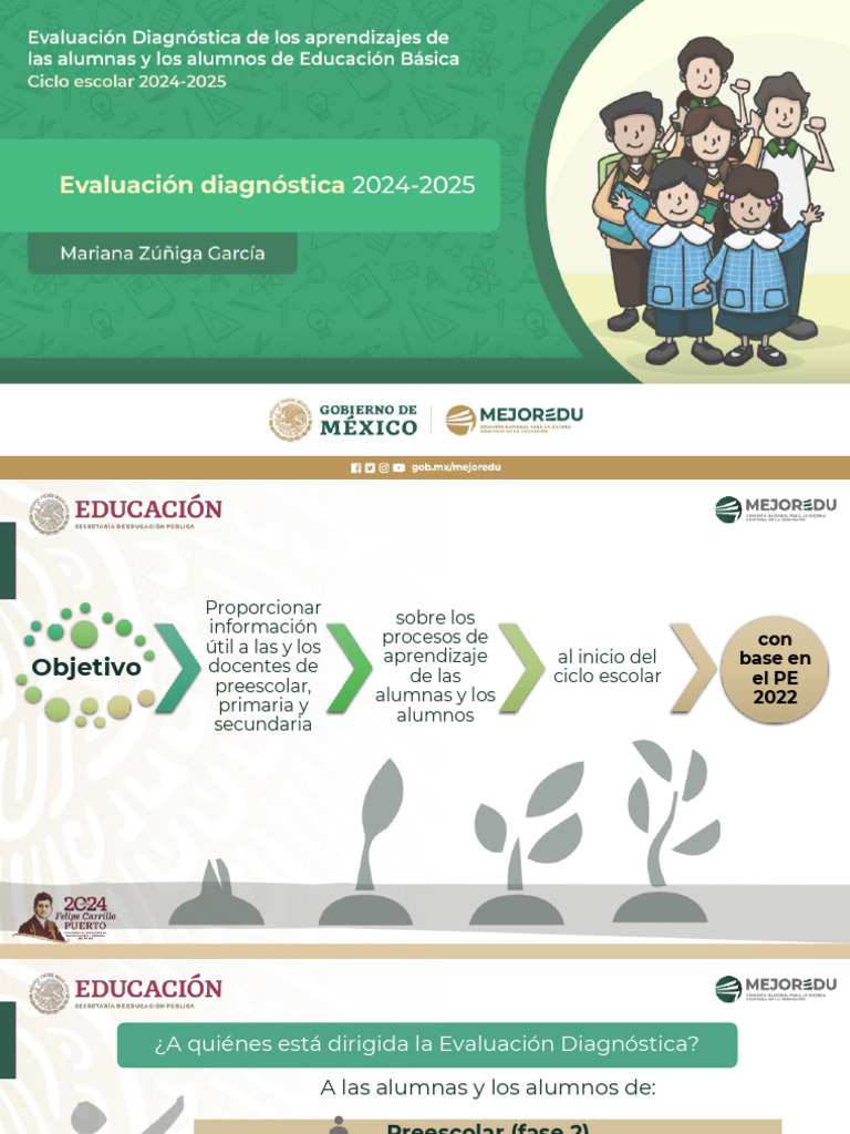 1 Evaluacion Diagnostica 2024-2025 | PDF