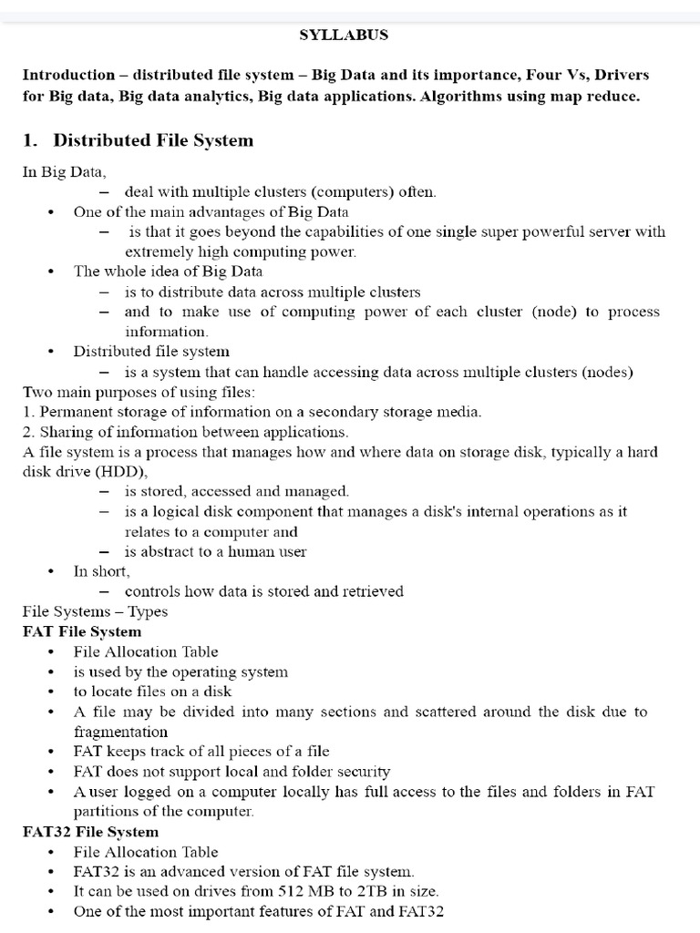Unit 1 Bda | PDF