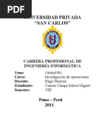 La Calidad y Las Normas ISO