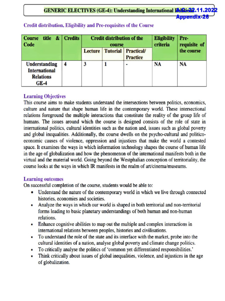 INTRODUCTION TO INTERNATIONAL RELATIONS SYLLABUS PDF visual data 2