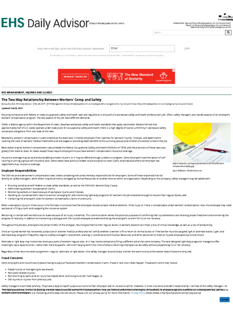 5Burdick-2019-The Two-Way Relationship Between Workers' Comp and Safety ...