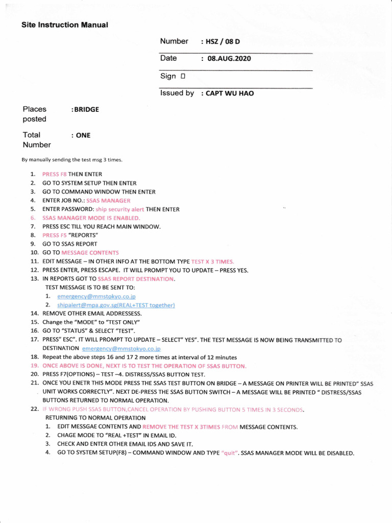 SSAS Test | PDF