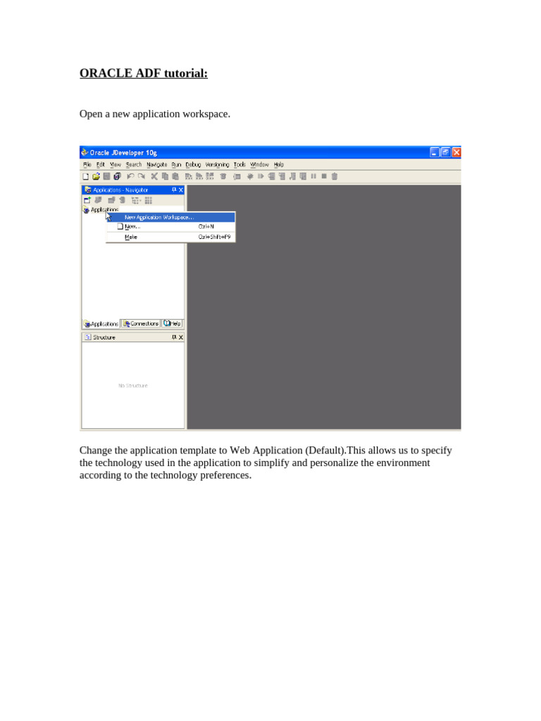 Oracle ADF | PDF