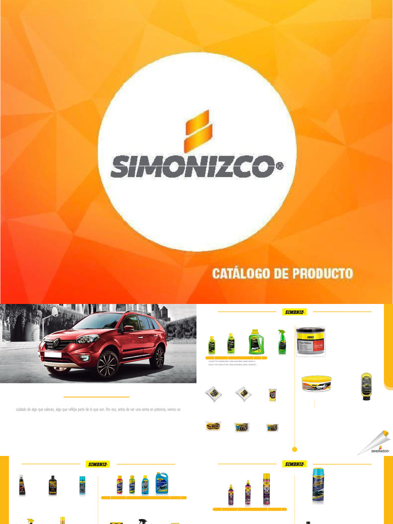 Catalogo Simoniz 2024 | PDF