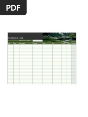 Mileage Log