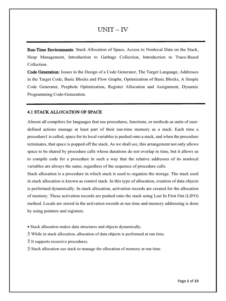 CD Unit-Iv | PDF