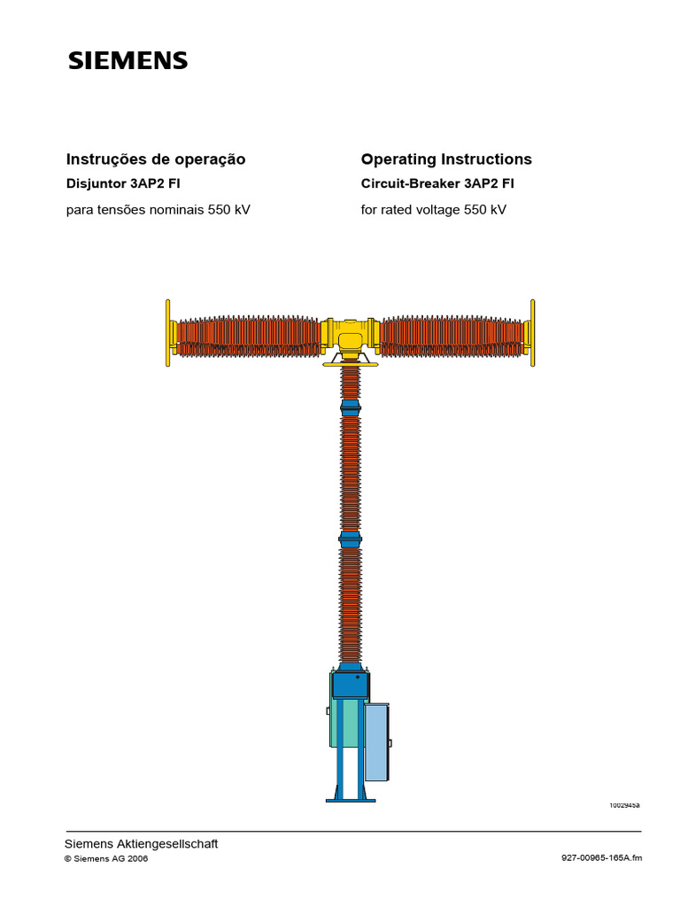 3ap2 - 550KV - Portugues - 927-00965-165a | PDF