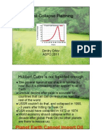 Post-Collapse Planning for Peak Oil and Economic Collapse