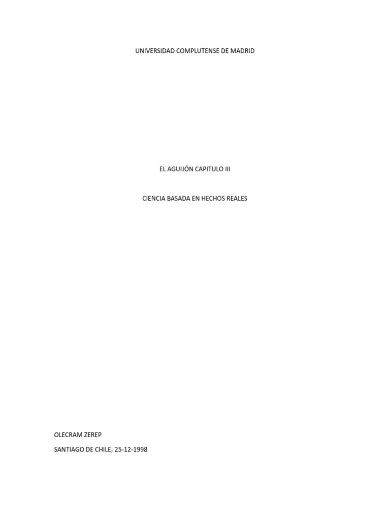 Capitulo III | PDF