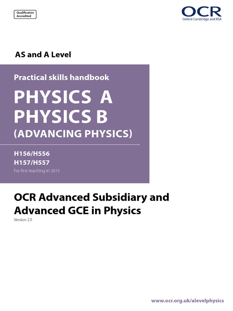 Practical Skills Handbook | PDF
