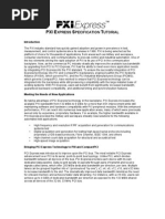 PXI Express Specification Tutorial