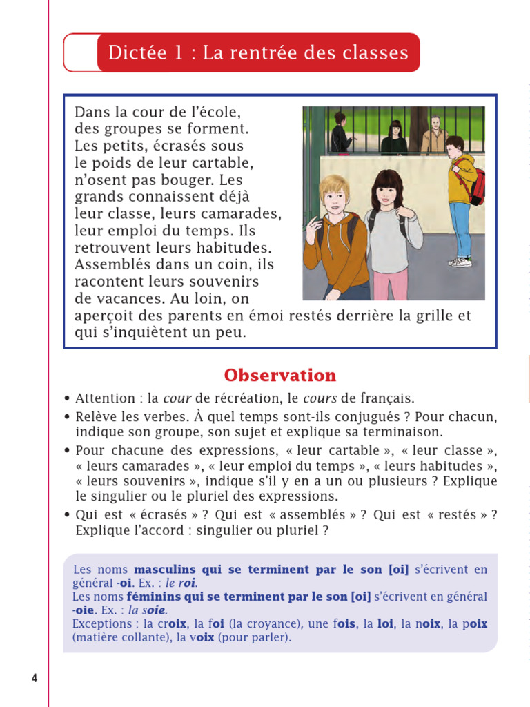 Dictée CM2 Petits Devoirs | PDF