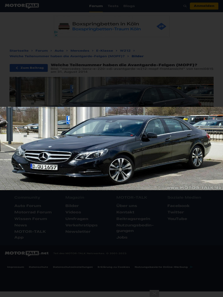 Motor Talk Europas Gr 246 223 Te Auto Und Motor Community