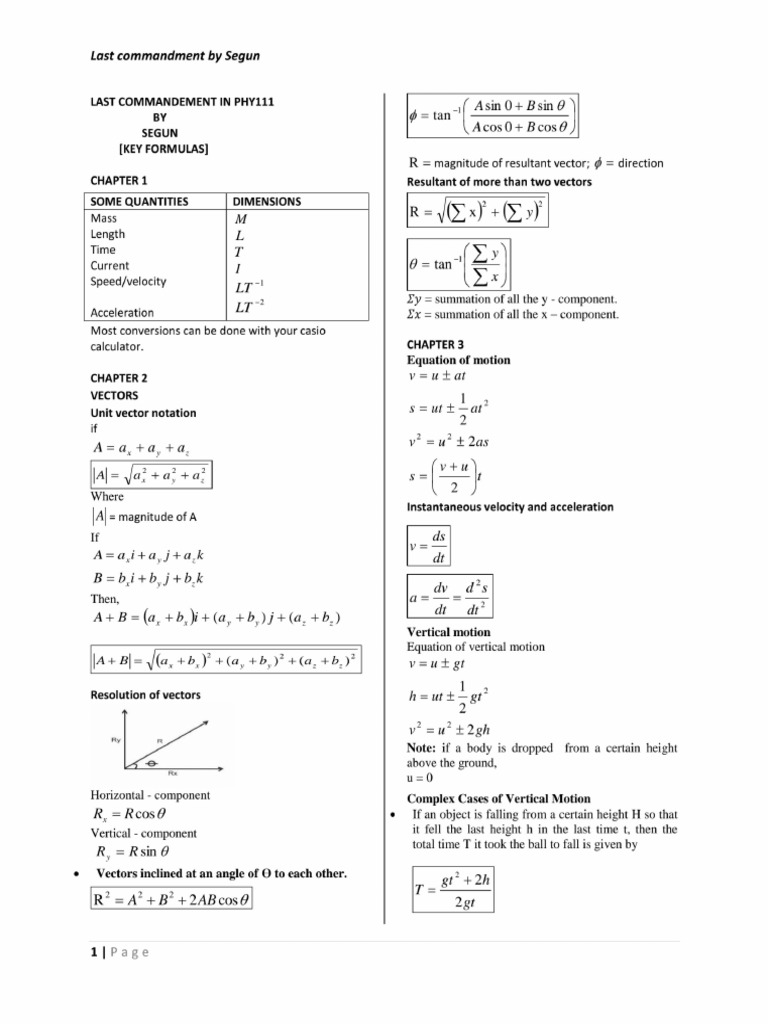 LAST COMMANDMENT IN PHY111 - ZONA ?? - 01-Apr-2023 20-03-08 | PDF
