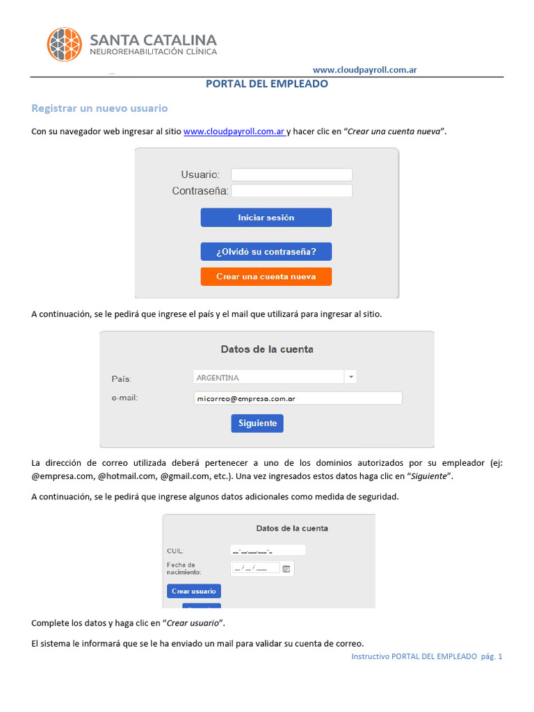 SC Portal Del Empleado - General | PDF