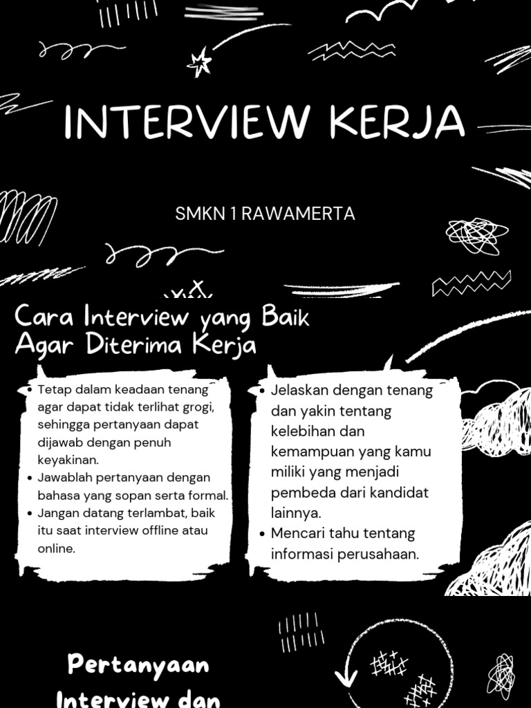 Part 1 (6x40 Menit) Interview Kerja | PDF