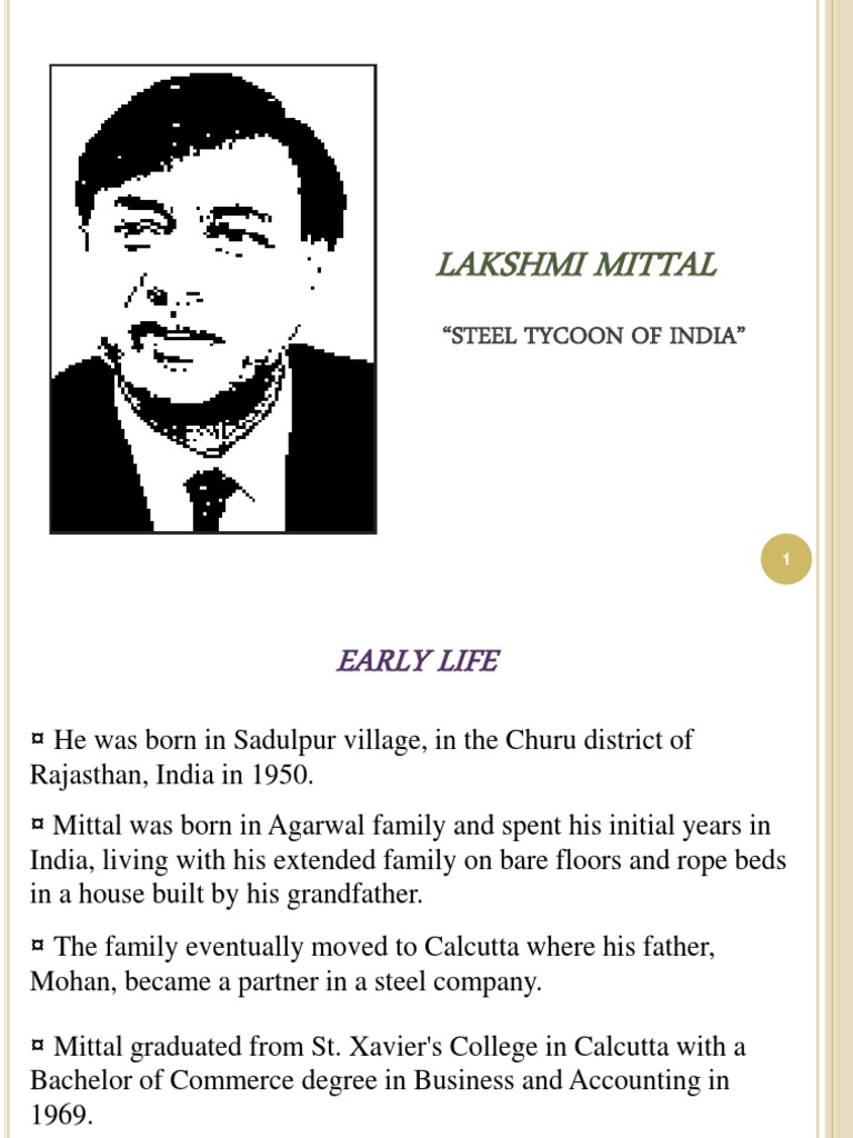 Discover Lakshmi Mittal: Steel Magnate and Visionary Business Leader