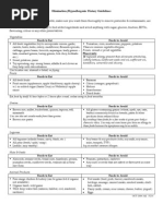 Hypoallergenic Dietary Guidelines 11