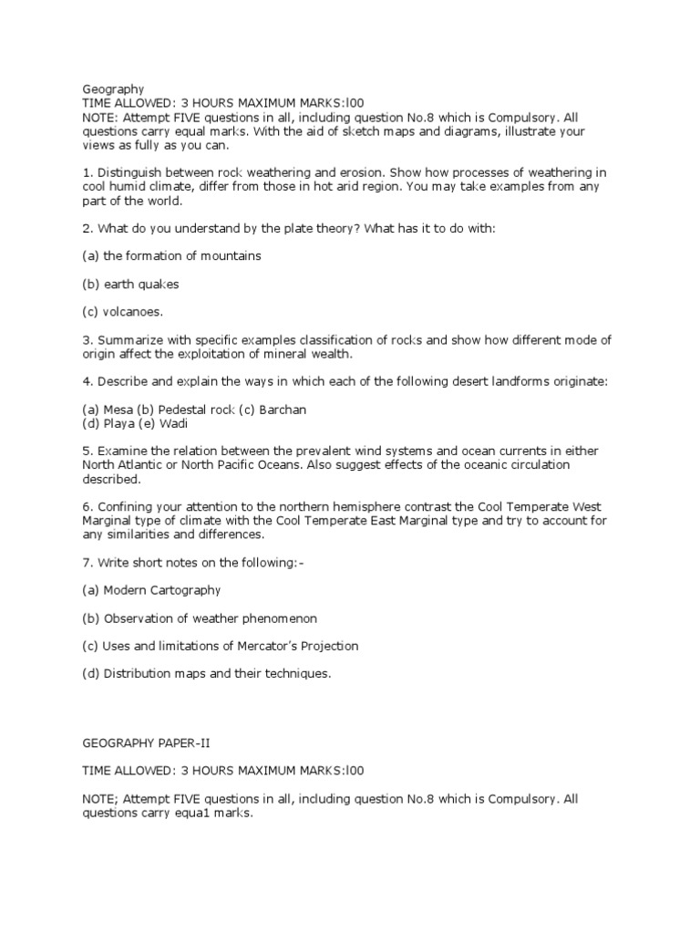 Landforms definition and examples image
