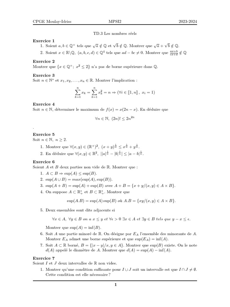 TD3 2023 | PDF