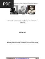 Evidências da Colaboraçao de Leon Trotsky com a Alemanha e o Japão (II)