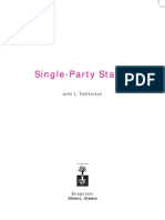 Single-Party States: John L. Tomkinson