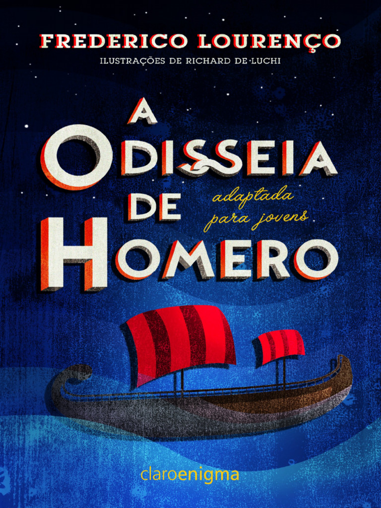 Resumo A Odisseia de Homero Adaptada para Jovens Frederico Lourenco | PDF
