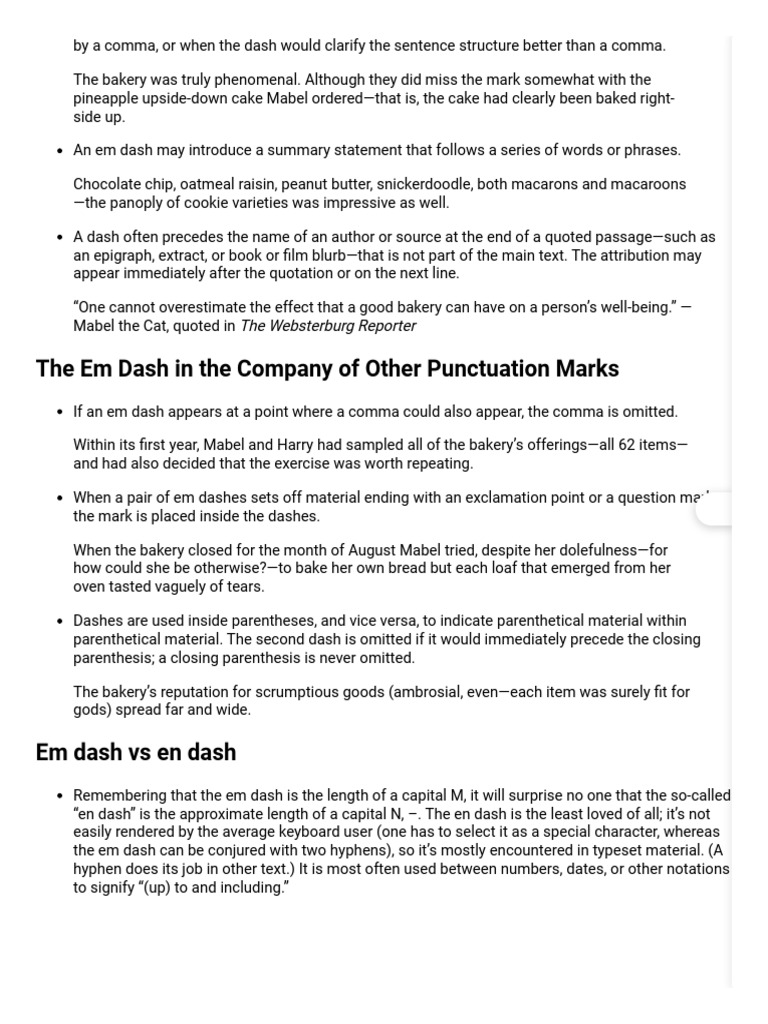 The em Dash in The Company of Other Punctuation Marks | PDF